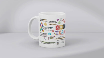 Best Autism Teacher MUG SUBLIMATION PRINT