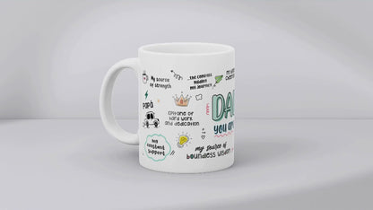 Dad You Are MUG SUBLIMATION PRINT