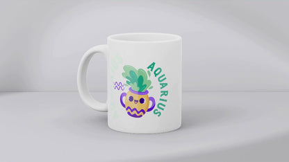 Aquarius Starsign MUG SUBLIMATION PRINT