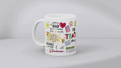 The Teacher Mug 11oz MUG SUBLIMATION PRINT
