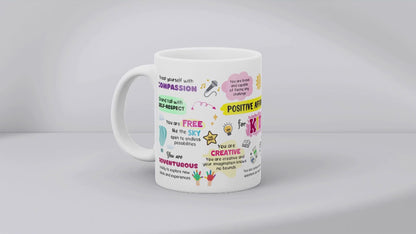 Kids Affirmations MUG SUBLIMATION PRINT