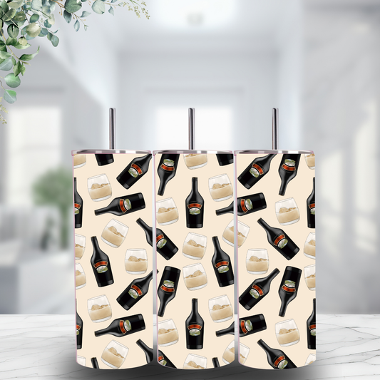 20oz Ready-to-sell Tumbler - cream background