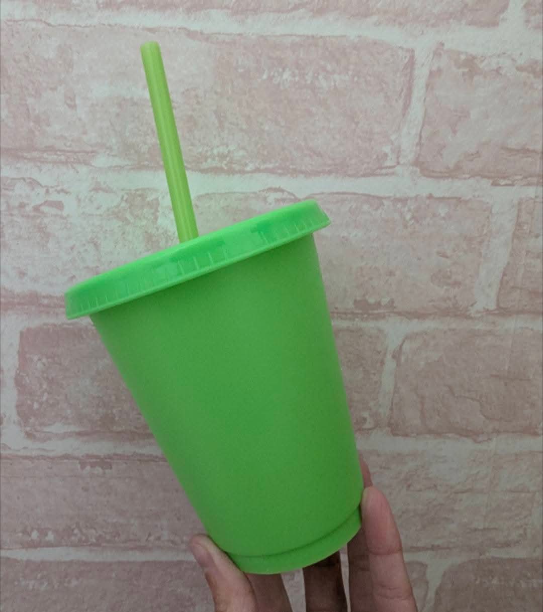 16oz green cold cup