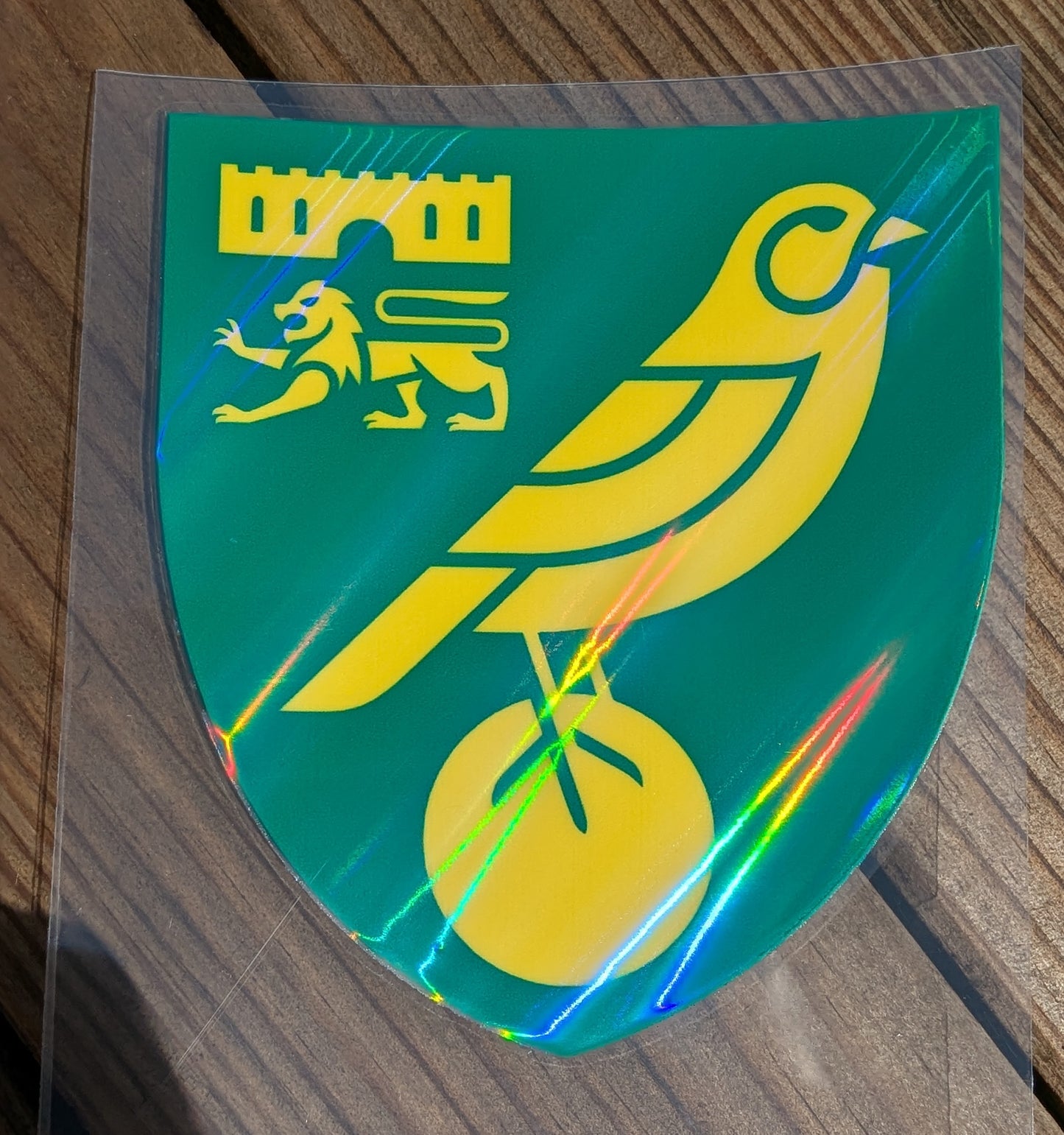 HOLOGRAPHIC UVDTF DECAL - FOOTBALL