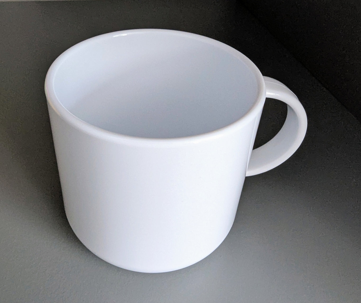 White 6oz Sublimation polymer mug