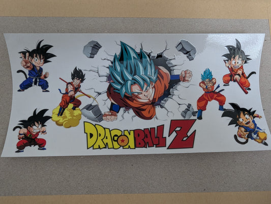16oz straight UVDTF - Dragon z