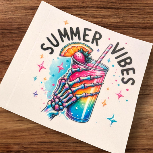 UVDTF Decal - summer vibes
