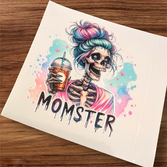 UVDTF Decal - momster