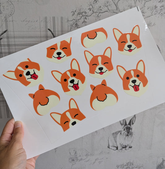 24oz Curved UVDTF - Dog