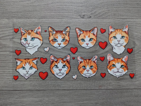 16oz straight UVDTF - cats