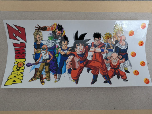 16oz straight UVDTF - Dragon z