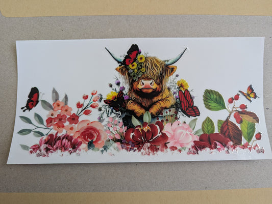 16oz straight UVDTF - cows