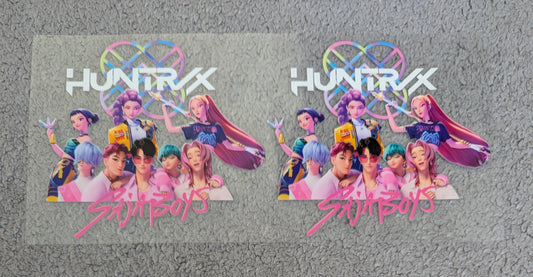 16oz straight UVDTF - Kpop