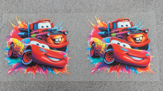 16oz straight UVDTF - cars