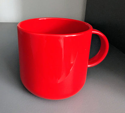 Red 6oz Sublimation polymer mug