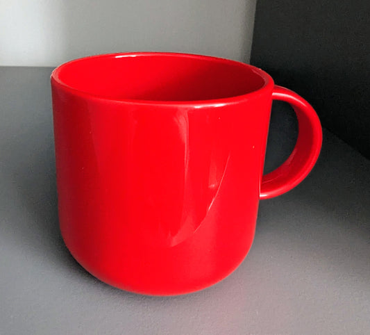 Red 6oz Sublimation polymer mug
