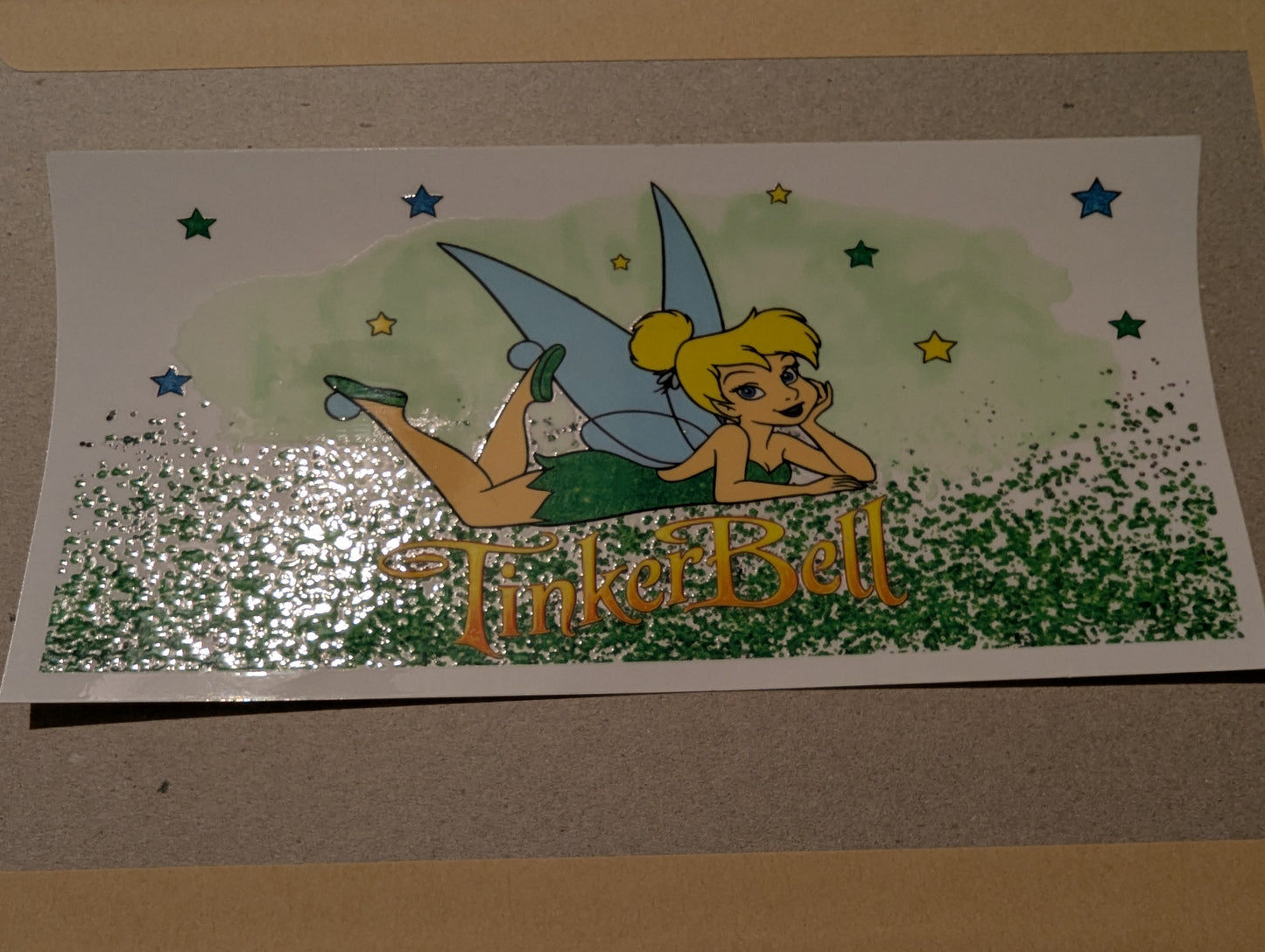 16oz straight UVDTF - Tinkerbell