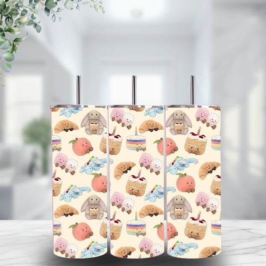 20oz Ready-to-sell Tumbler - cream background