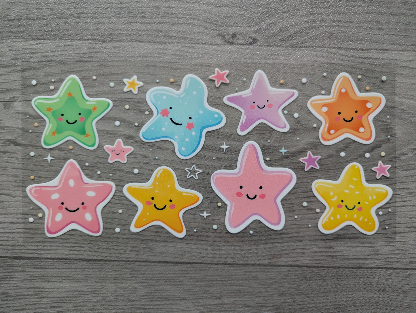 16oz straight UVDTF - stars