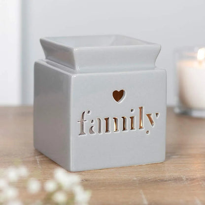 GREY HOME WAX MELT BURNER