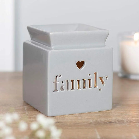 GREY HOME WAX MELT BURNER