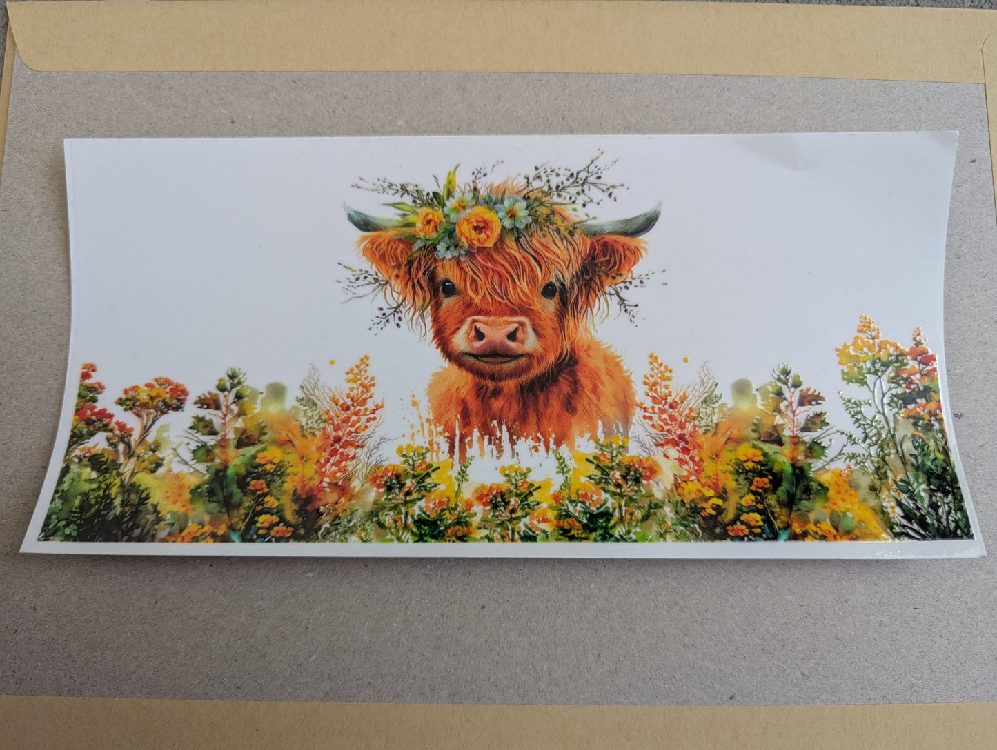 16oz straight UVDTF - cows