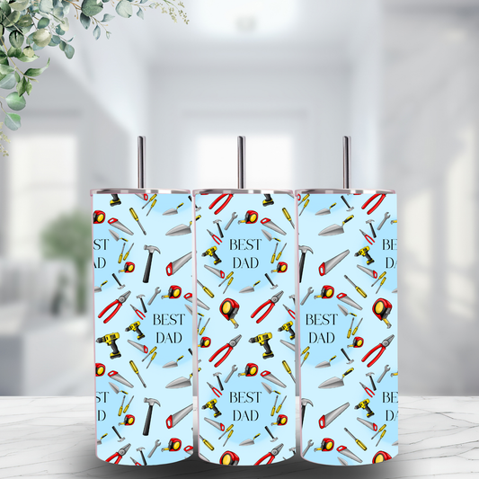 20oz Ready-to-sell Tumbler - light blue background