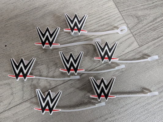1 x Straw Topper - wrestling