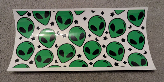 16oz straight UVDTF - Alien