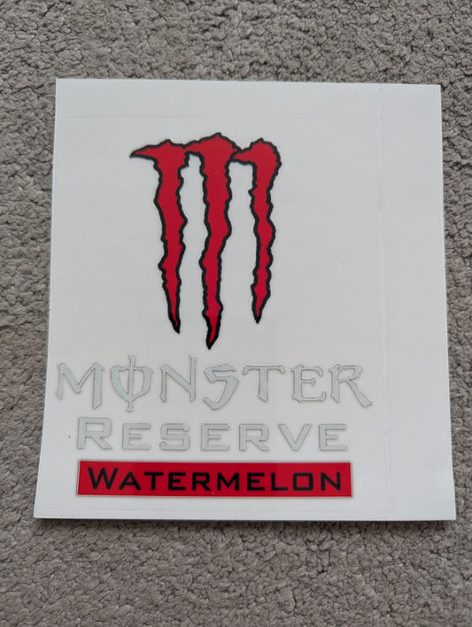 Drink UVDTF Decal