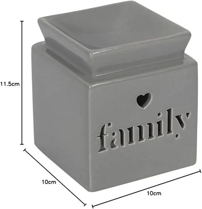 GREY HOME WAX MELT BURNER