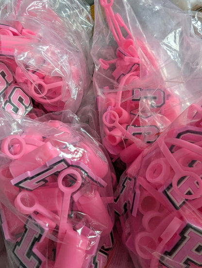 800ish alphabet straw toppers