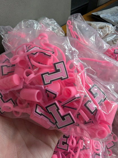 800ish alphabet straw toppers
