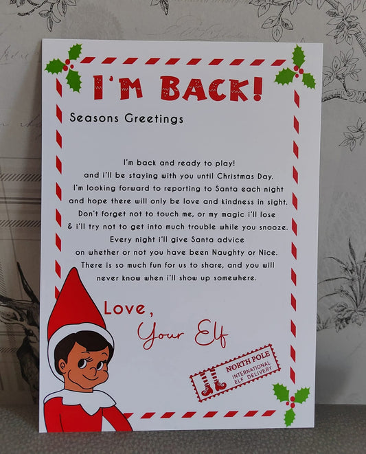 Elf Letter Sets Pk 5