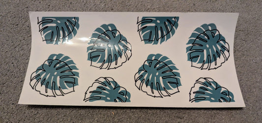 16oz straight UVDTF - leaf / leaves