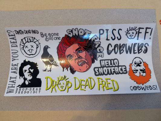 16oz straight UVDTF - DD Fred