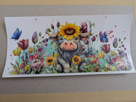 16oz straight UVDTF - cows