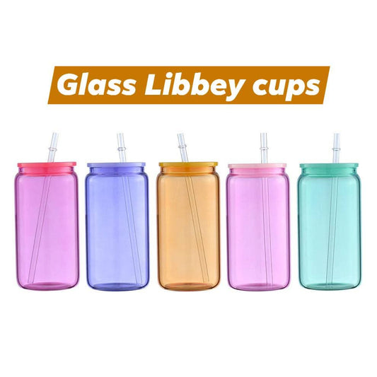 16oz Glass Libbey Can Cups