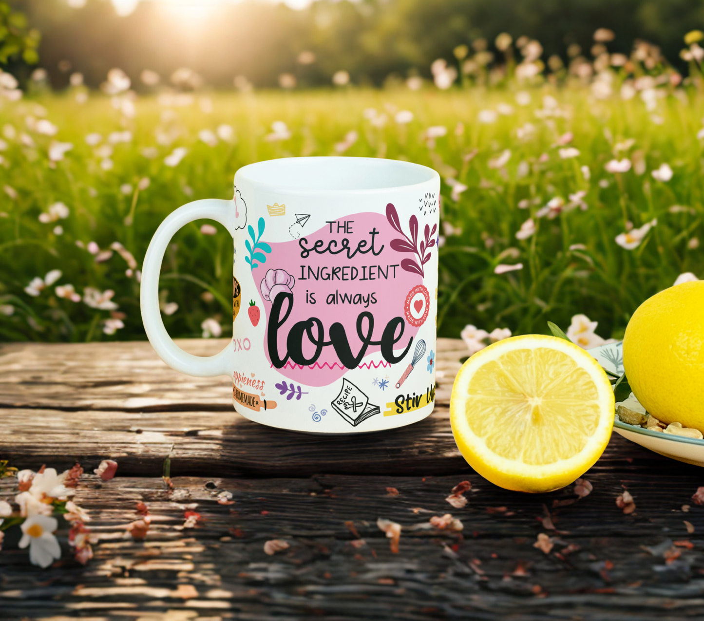 The Secret Ingredient To Love MUG SUBLIMATION PRINT