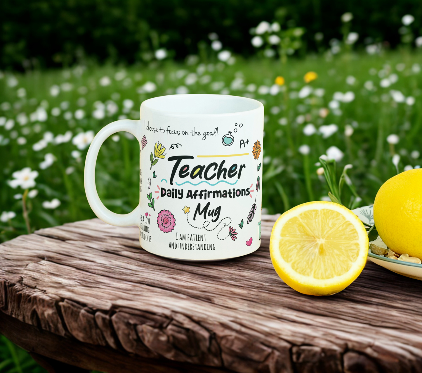 Teacher Affirmations MUG SUBLIMATION PRINT